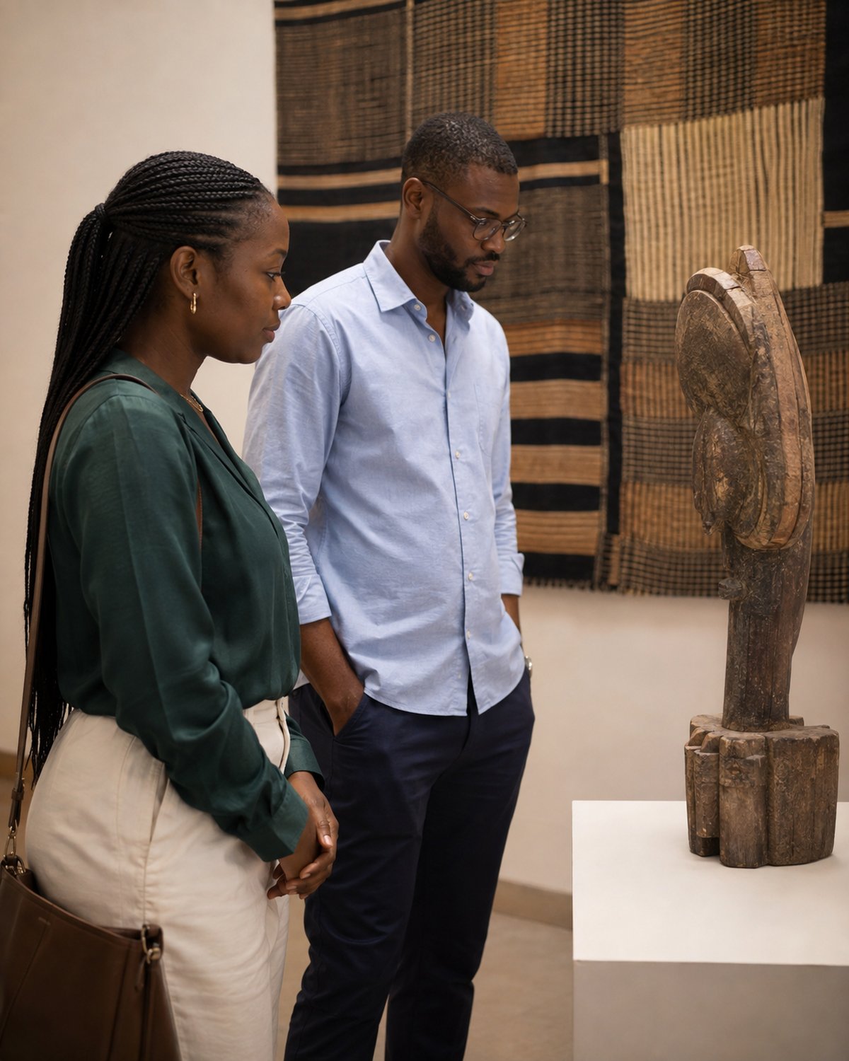 Scène de rencontre quotidienne à Abidjan