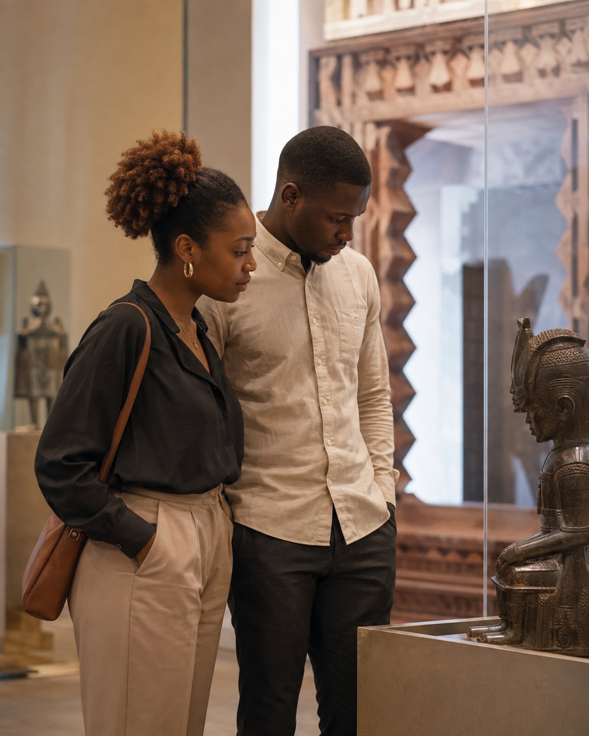 Scène de rencontre quotidienne à Cameroun